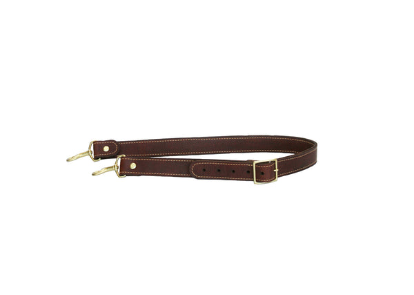 1 1/4" Leather Adjustable Strap