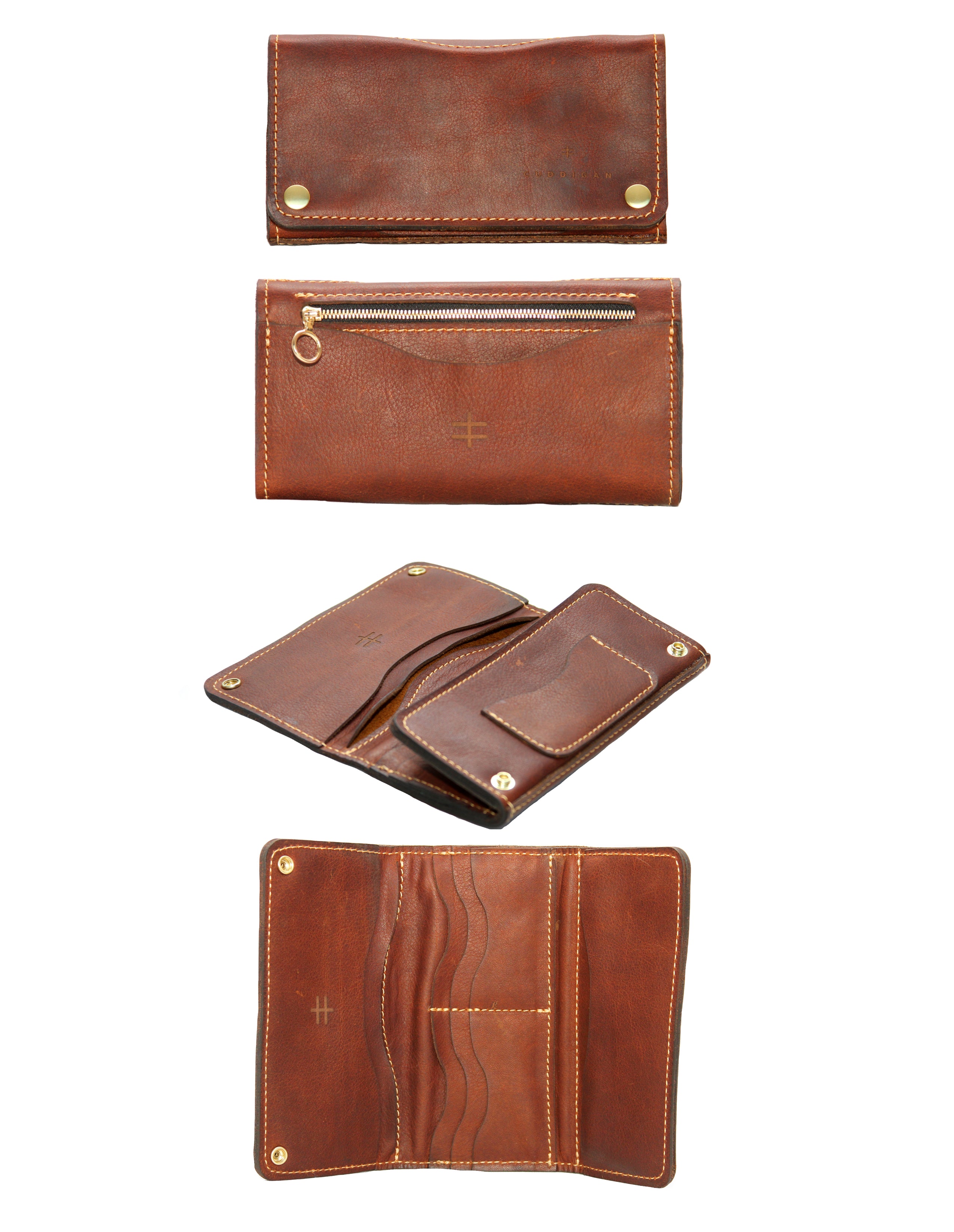 Tri-Fold Snap Wallet